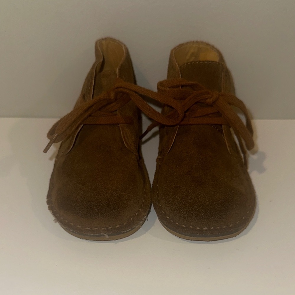Ralph Lauren Brown Kids Boots